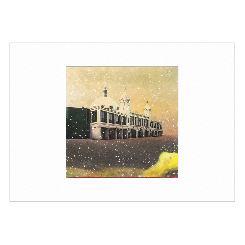 Spanish City Limited Edition Print with Mount